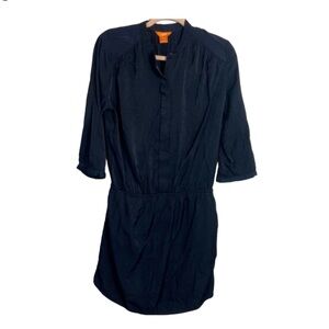 JOE FRESH Drop Waist Dress Navy Size X Small